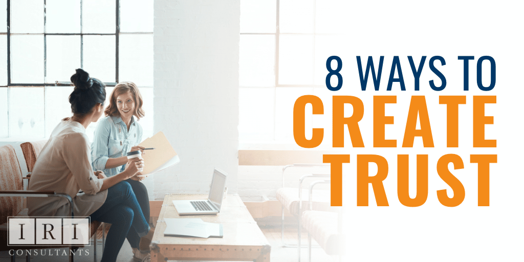 ways to create trust at work