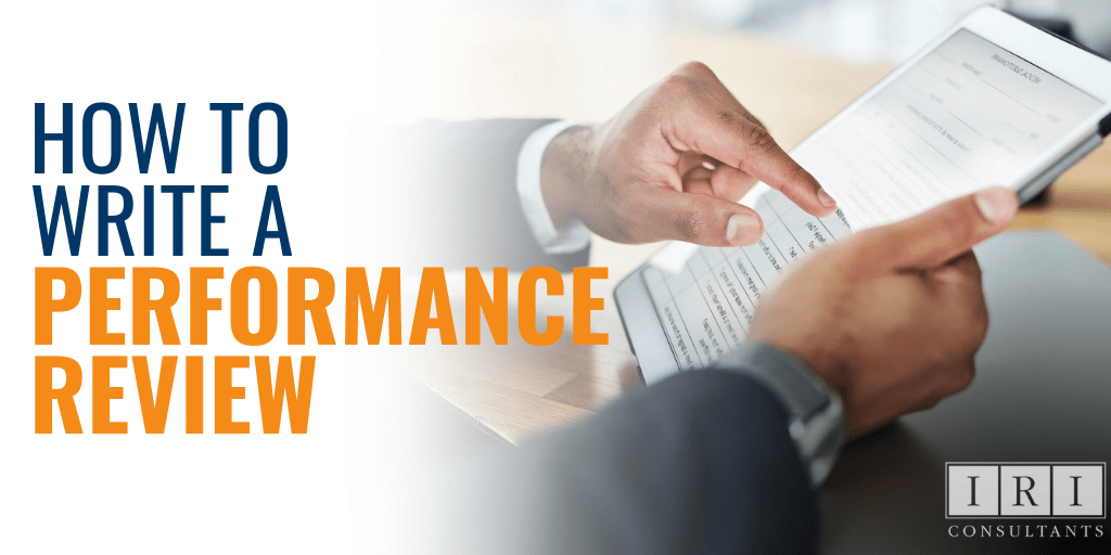 how to write a performance review
