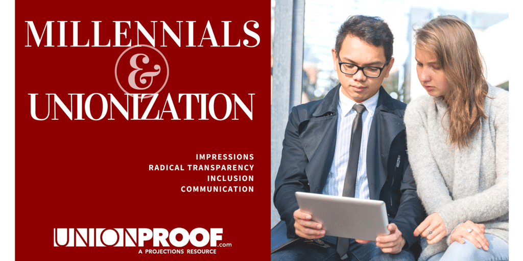 millennials unionization