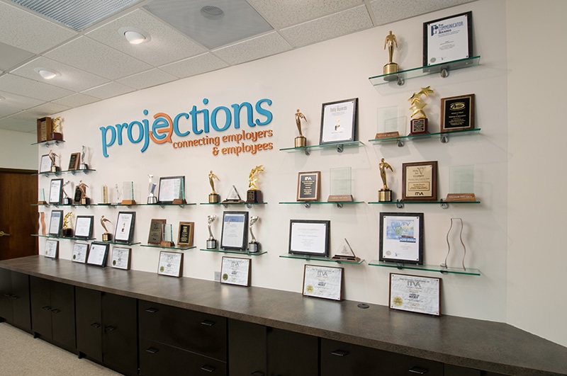 projections award wall