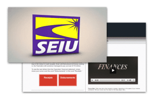SEIU video website for employees