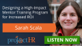 Podcast episode on mentorship programs with Sarah Scala