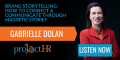 Podcast episode on brand storytelling with gabrielle dolan