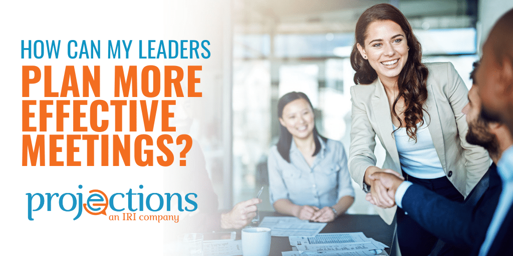 leaders planning effective meetings