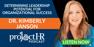 The ProjectHR Podcast episode on Leadership Potential